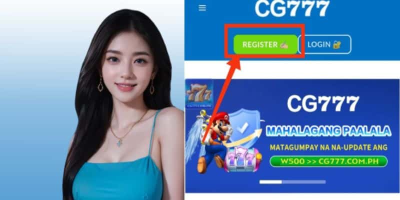 How to sign up for your account at CG777